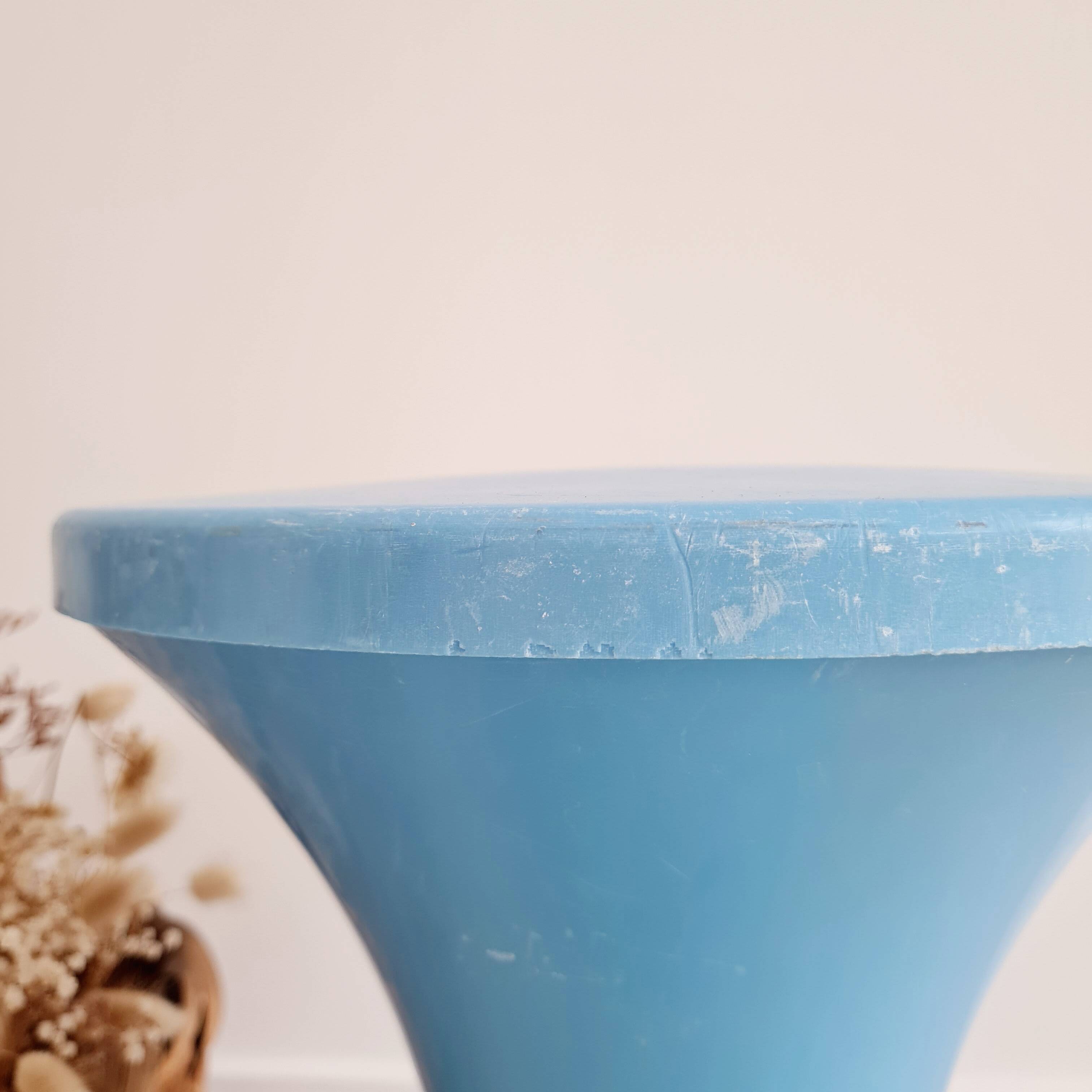 Blue Tam Tam stool by Stamp