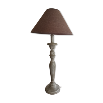 Wood lamp