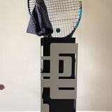 Openwork steel umbrella stand 70s