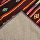 5x9 Wine Red Vintage Kilim Area Rug, 143x275Cm