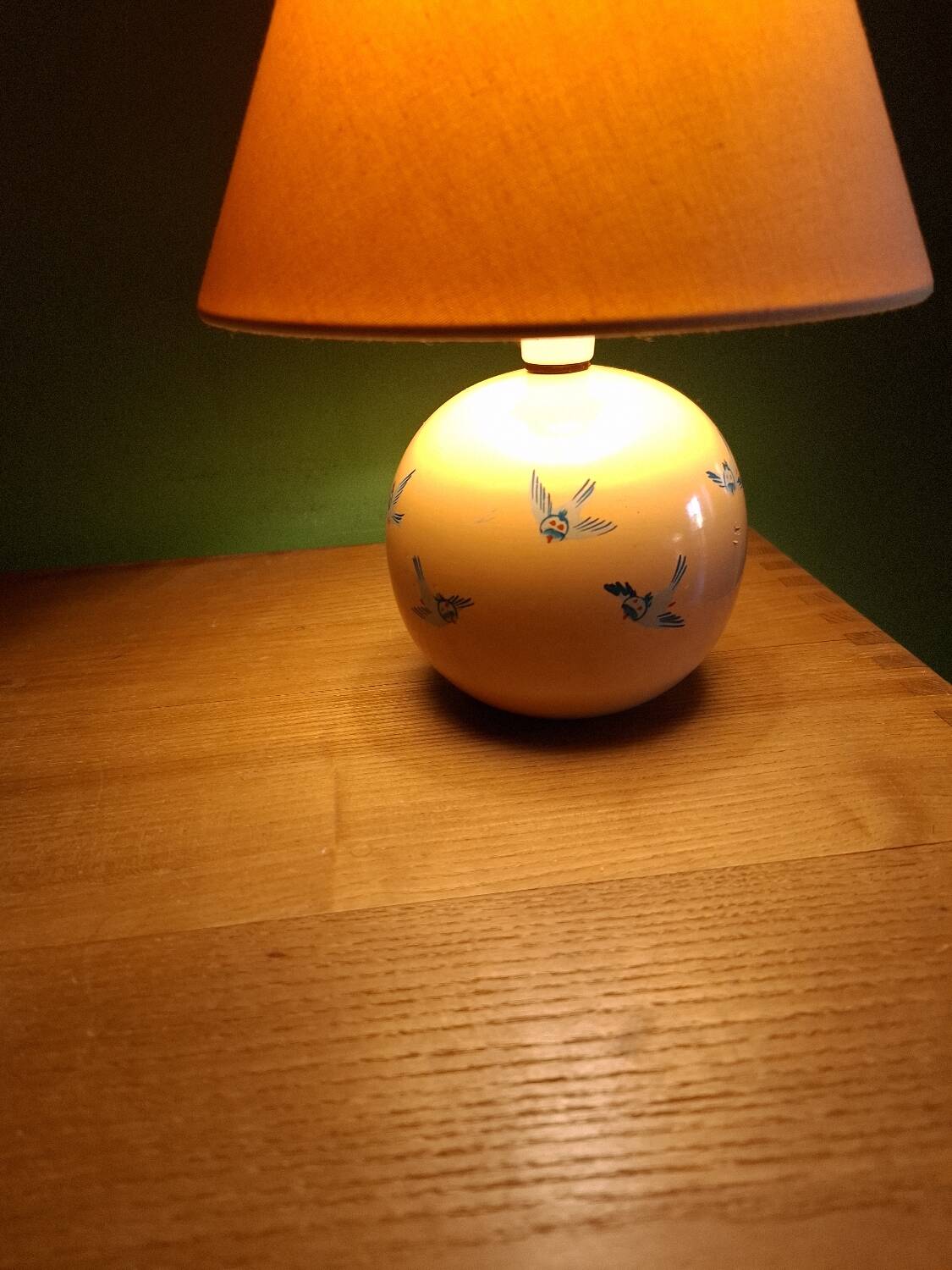 Vintage lamp, Mathias children's bedroom