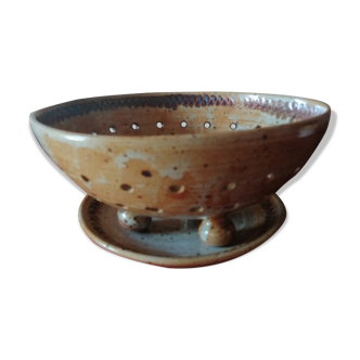Enamel sandstone drainer salad