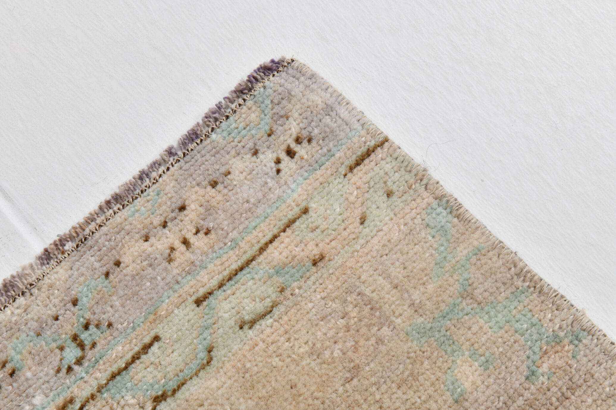 1x3 Oriental Vintage Door Mat Rug, 38x94Cm