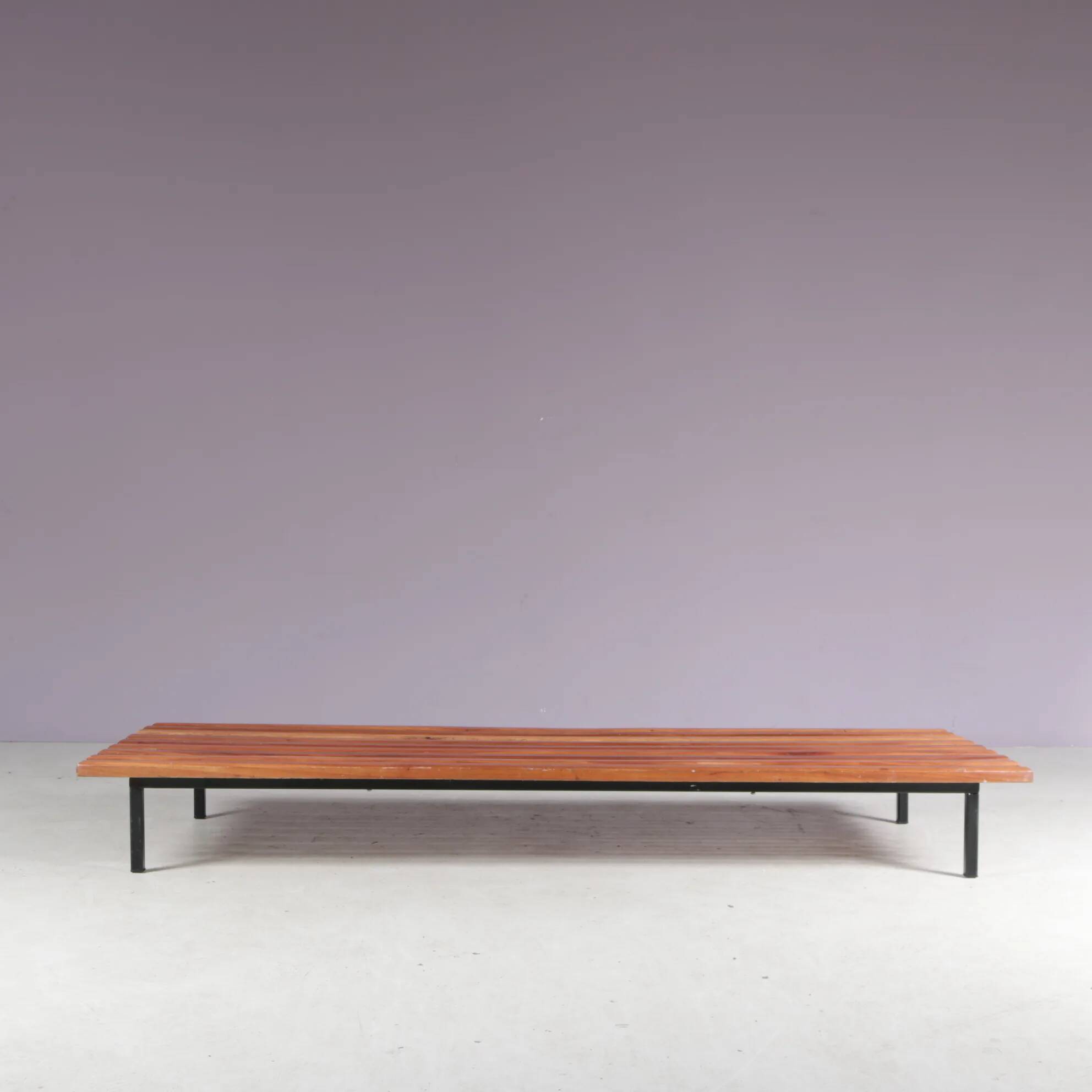 Charlotte Perriand “Cansado” bench, France 1950