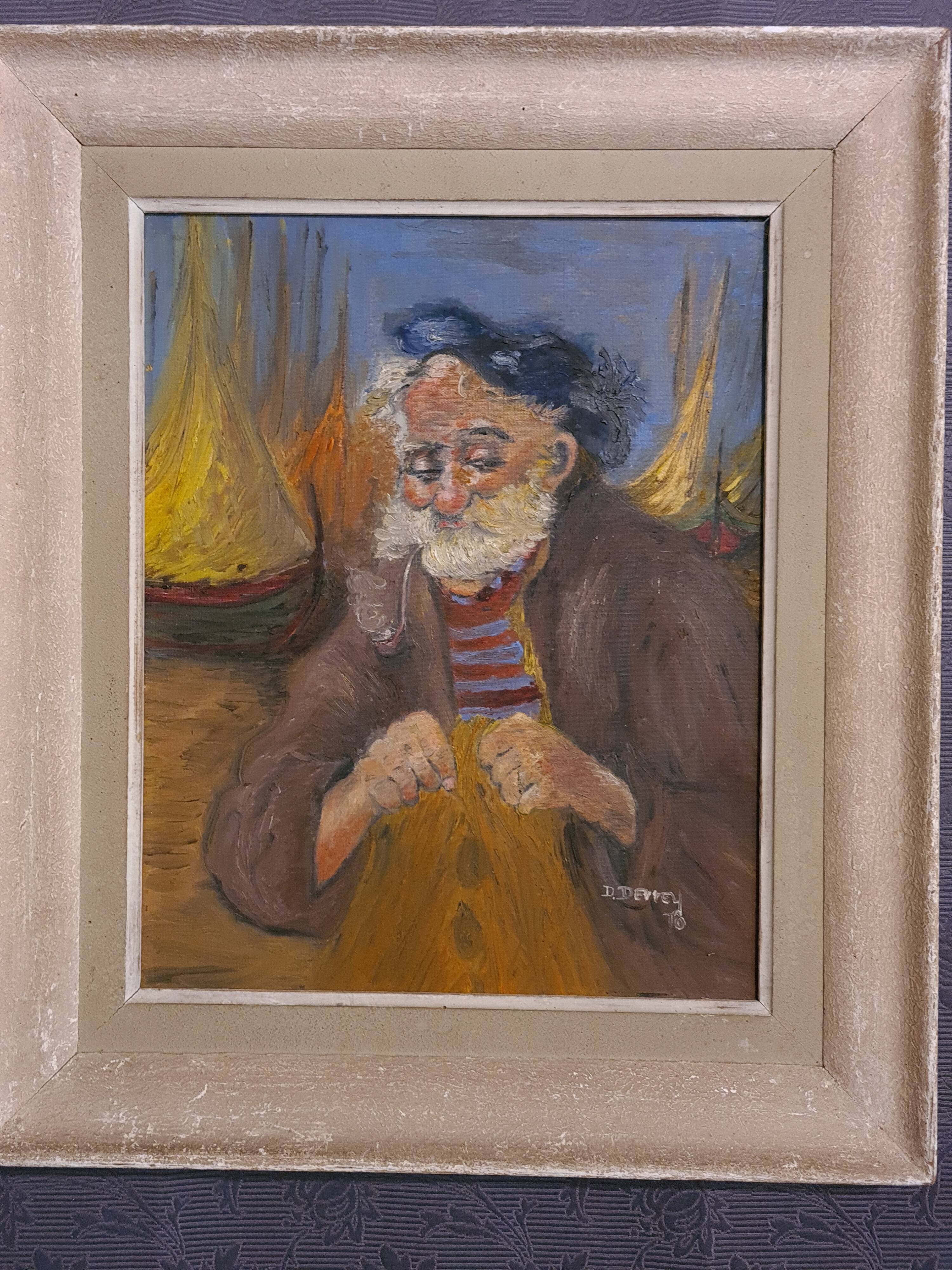 Painting the fisherman