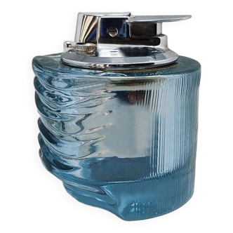 1970s Table Lighter by Fabio Frontini for Arnolfo di Cambio. Made in Italy.