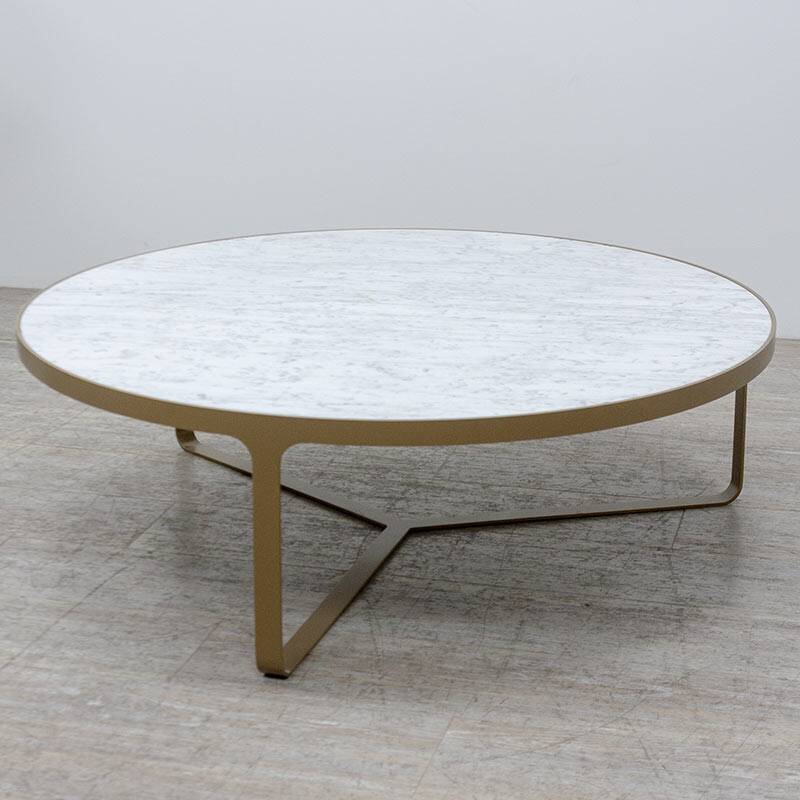 Table basse Cage de marque Tacchini en marbre