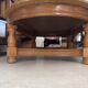 Table ovale vintage en bois