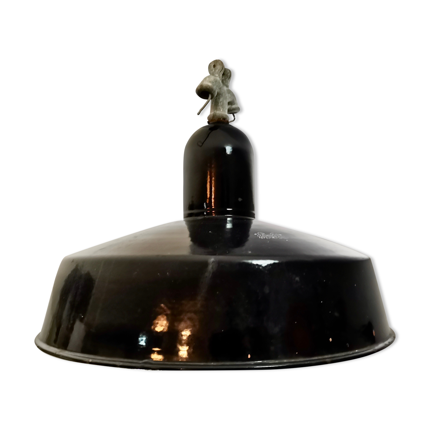 Industrial Pendant Light, 1950s