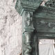 Miroir Louis XIII Shabby Chic patiné 166cm