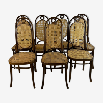 7 chaises Thonet n°17