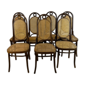 7 chaises Thonet n°17