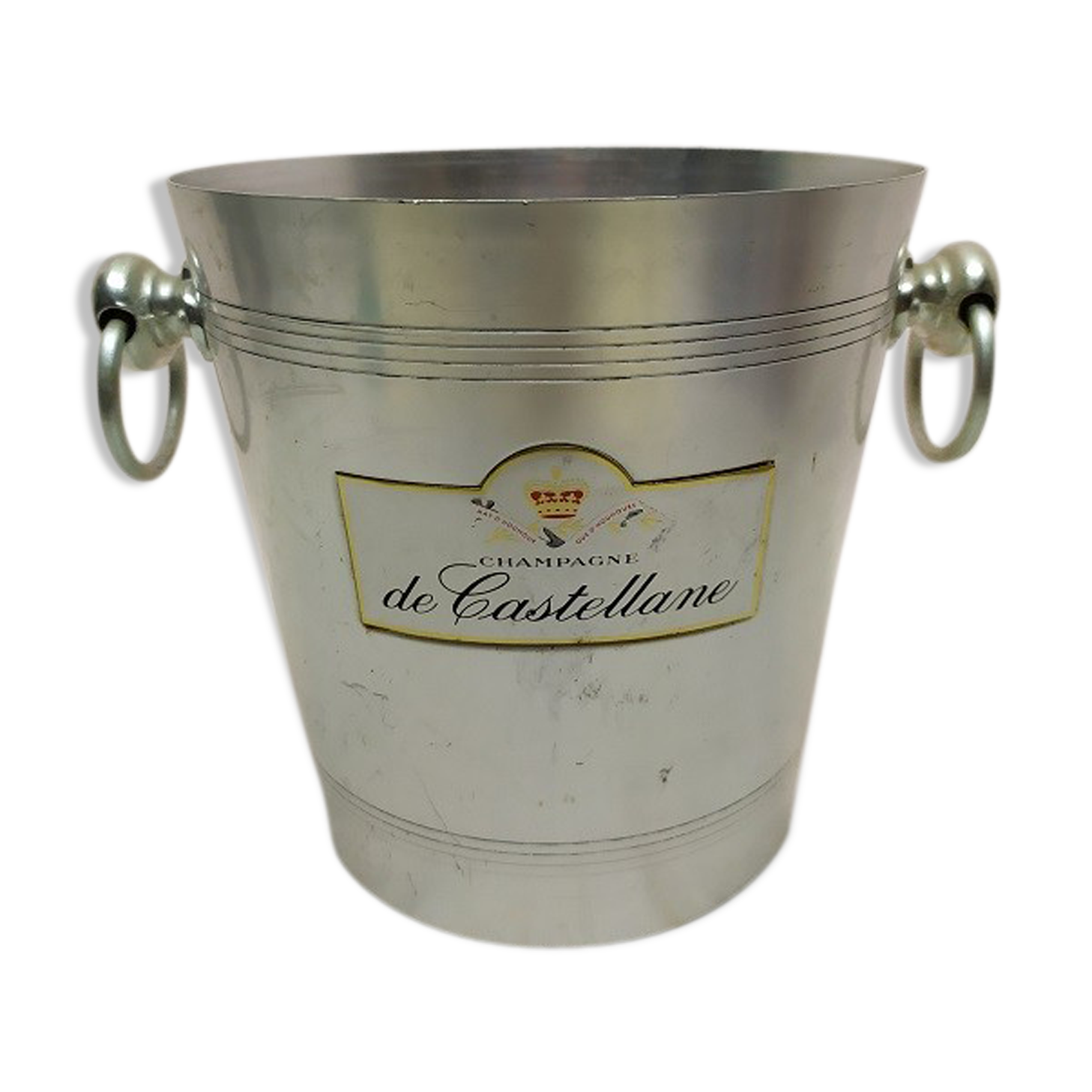 Castellane aluminium champagne bucket