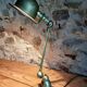 Lampe de bureau industrielle vintage Jielde – Lampe de travail réglable verte