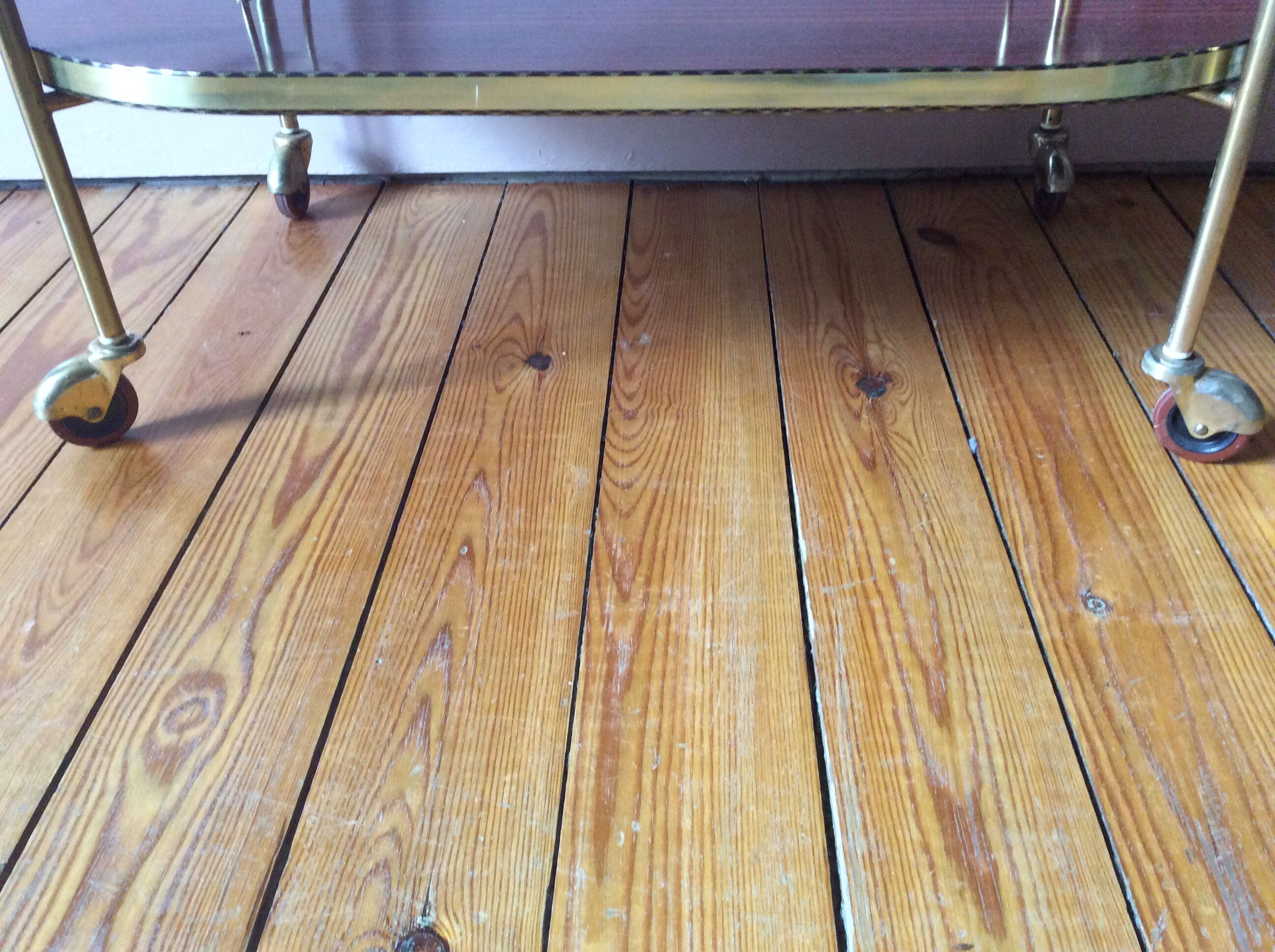 Vintage serving table