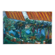 Palm tree painting