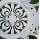 Cast aluminum garden furniture