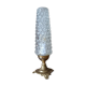 Upcycled retro chic table lamp | diamond tip & bronze