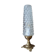Upcycled retro chic table lamp | diamond tip & bronze