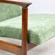 Green Olive GFM-142 Armchair by Edmund Homa, 1970s