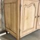 Oak buffet with a marble top from the 18th century.