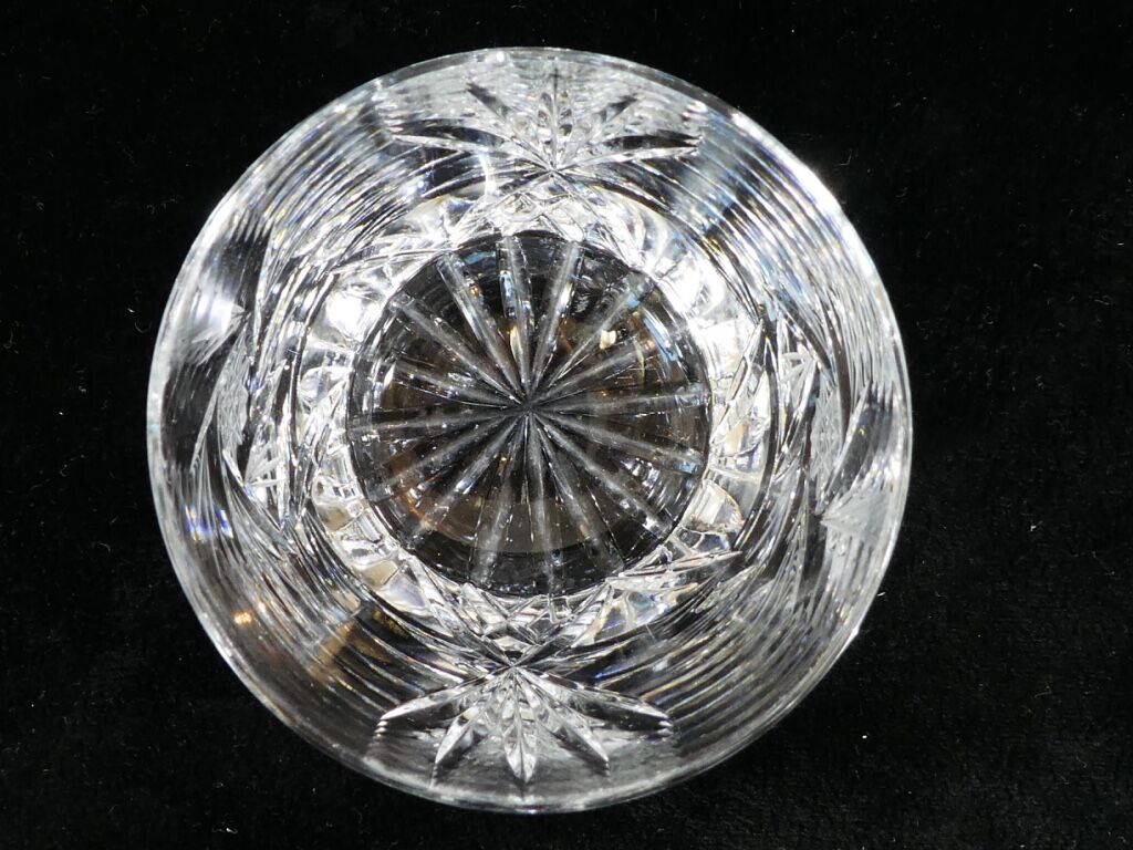 Whisky service in Critsal of arques or Boheme carafe and 6 glasses