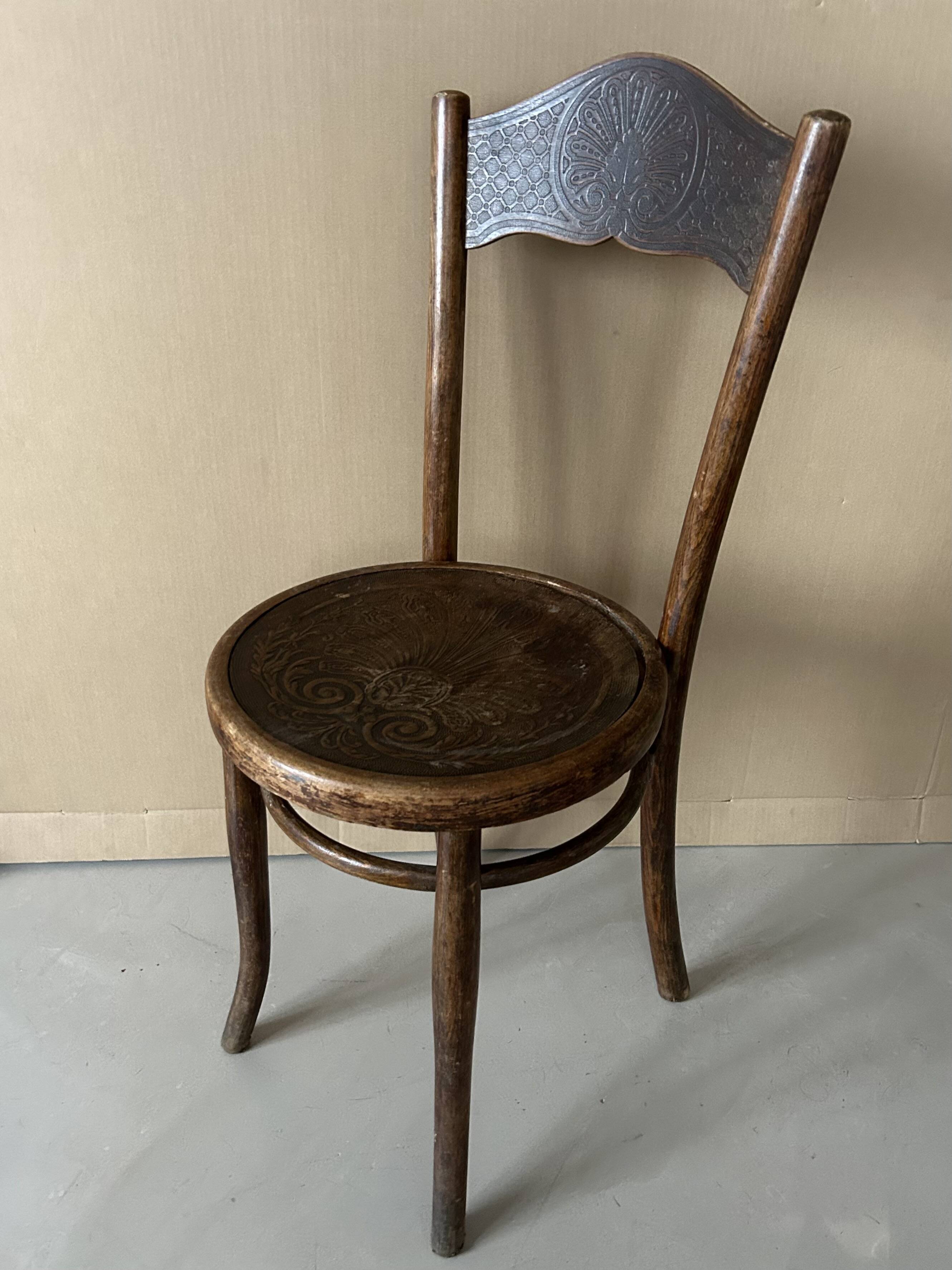 Antique Kohn bistro chair