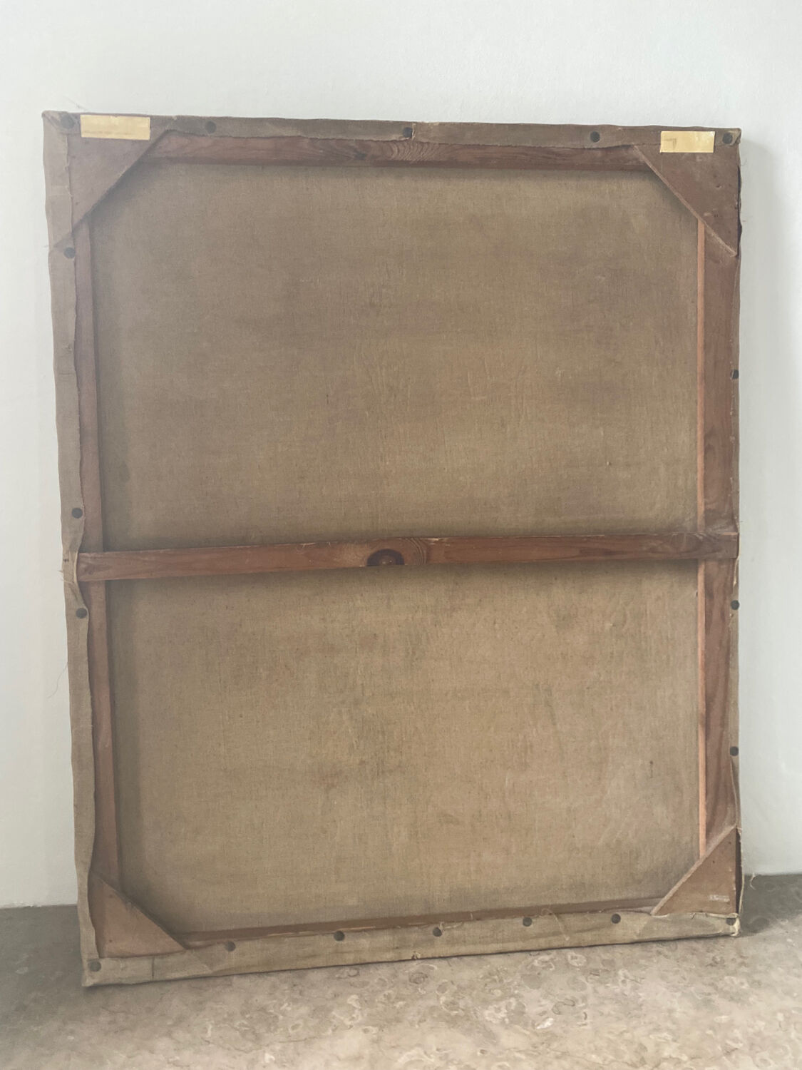 Paysage lacustre signé de 1943