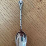 12 silver-plated mocha spoons