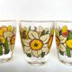 Vintage floral glasses
