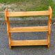 Solid pine wall shelf
