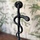 Bronze sculpture by Christian Jaccard: "Caduceus" – limited edition