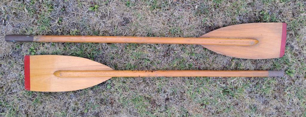 Vintage oars/paddles