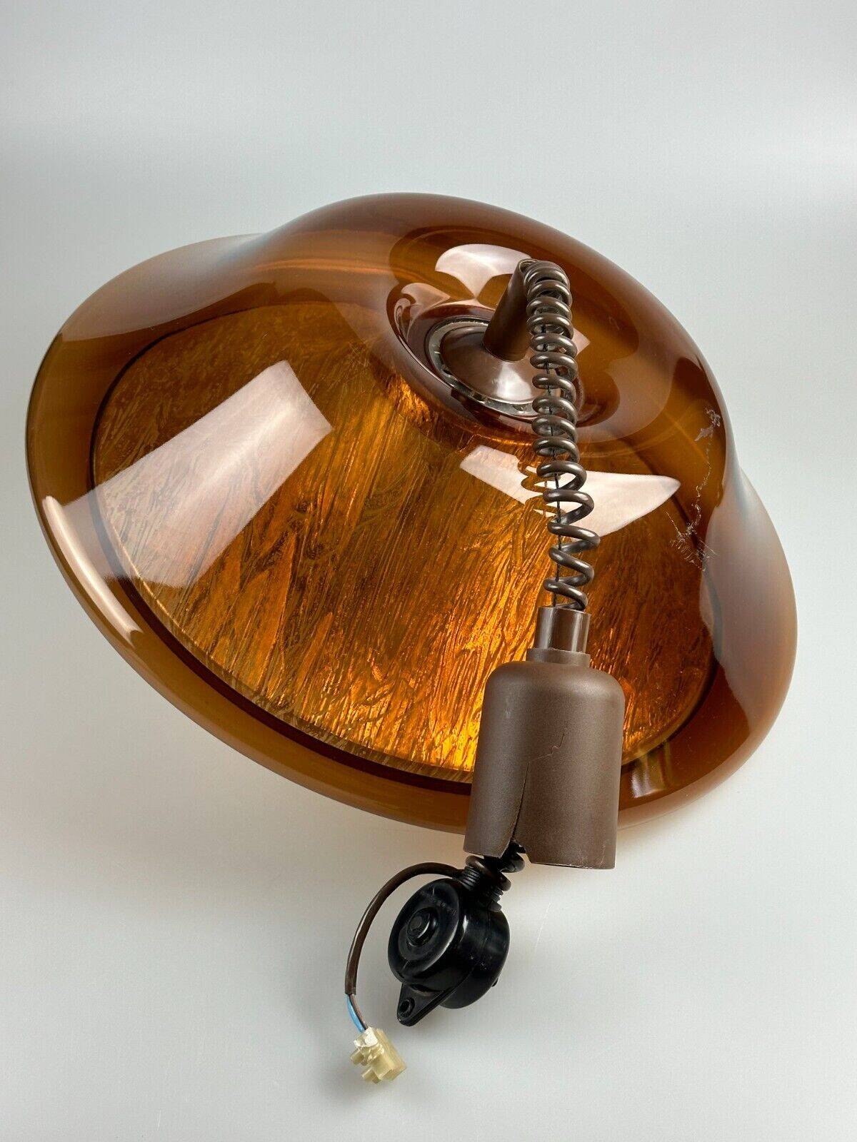 60s 70s ceiling lamp hanging lamp acrylic plastic metal space age design