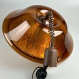 60s 70s ceiling lamp hanging lamp acrylic plastic metal space age design