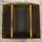 Double beak yellow steel tray