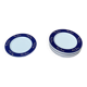 German series of postmodern flying object plates by David Palterer and Sieger Design for Arzberg, 1990s, set of 8.