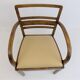 Set of 2 Art Deco chairs in birch burl