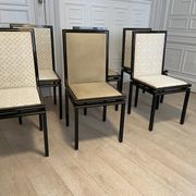 6 chairs Pierre Vandel, Paris, 1970s