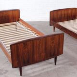 Vintage teak bed 50s 60s