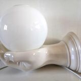 Vintage hand lamp in ceramic 70s