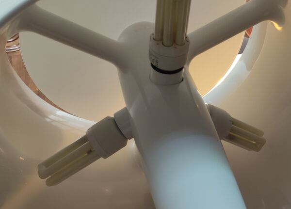 Lampe à poser design modèle avion Fontana Arte