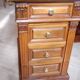 Napoleon III desk in walnut from the late 19th century.