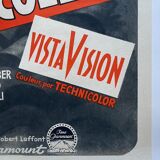 Original movie poster "La Main au Collet" Alfred Hitchcock, Grace Kelly 60x80cm 1955