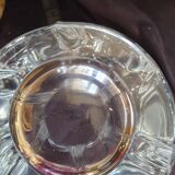 Large Crystal Vase Signed Bayel