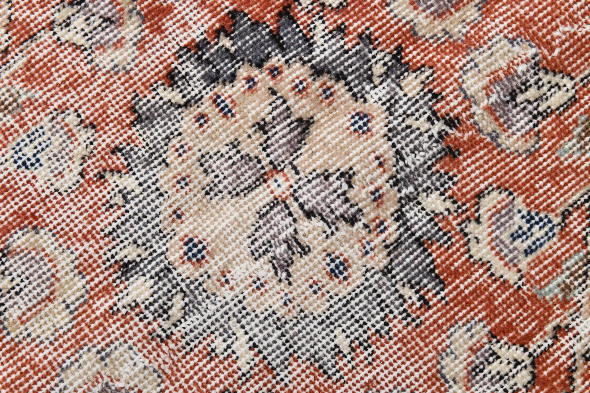 8x12 Persian Red & Blue Floral Persian Rug, Rugs For Living Room, 260x366Cm