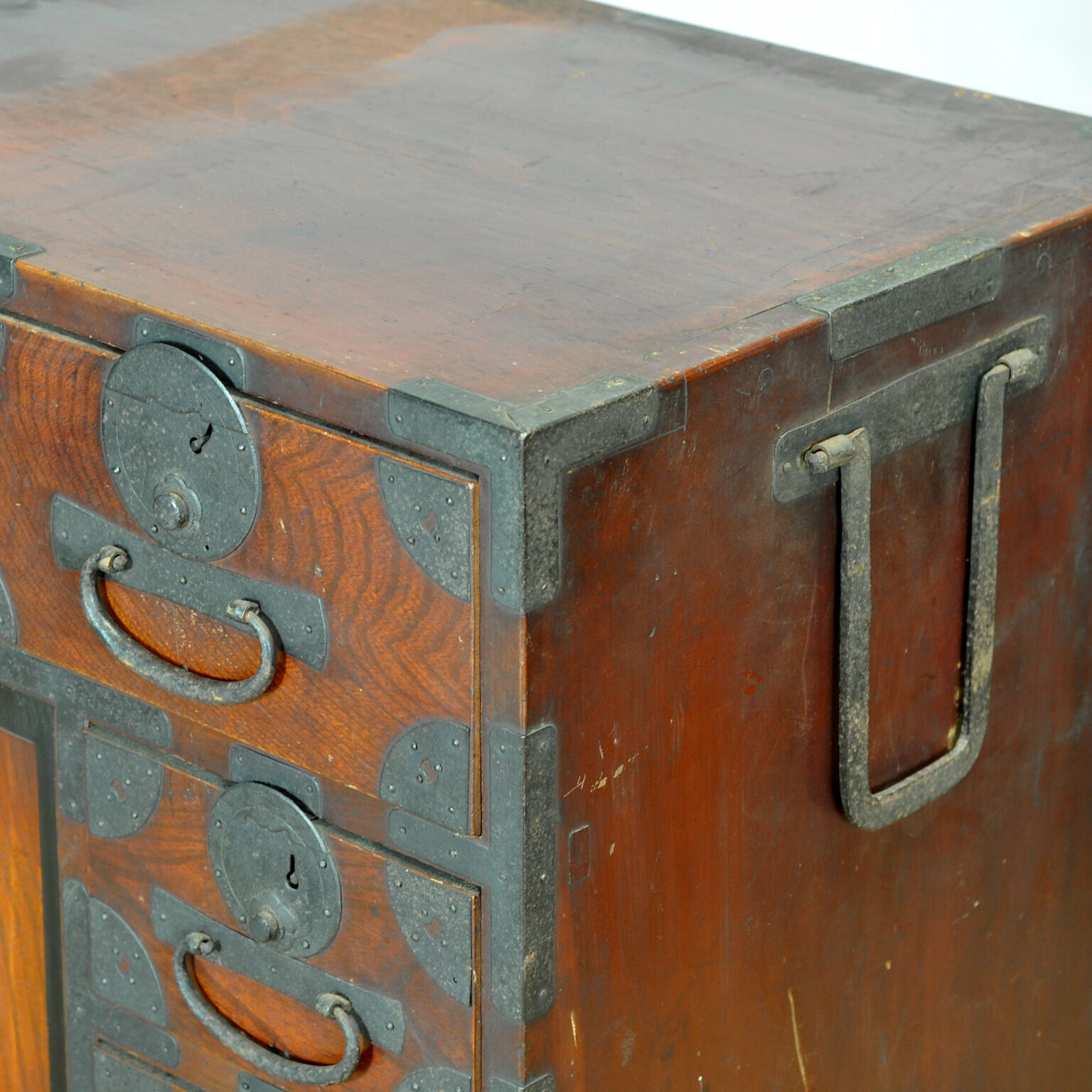 Commode japonaise Tansu, vers 1890