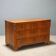 Walnut commode with central marquetry - Early 20th century