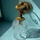 Applique en cuivre et verre ciselé
