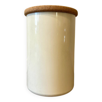 Tabouret en plastique beige Crayonne, années 1970